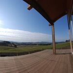 View from front of cottage