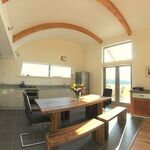Kitchen and dining area